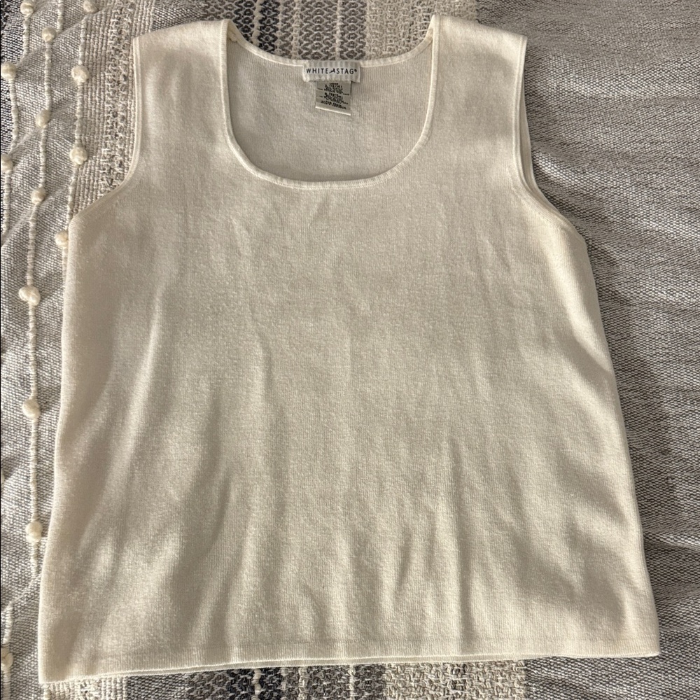 White Stag Cream Tank Top